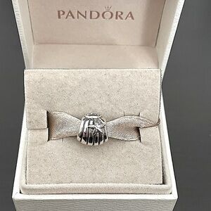 Pandora silver seashell charm